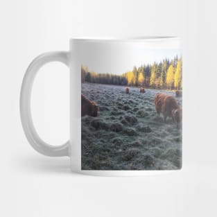 Scottish Highland Cattle Cows 1829 Mug